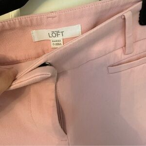LOFT Blush Marisa Trousers